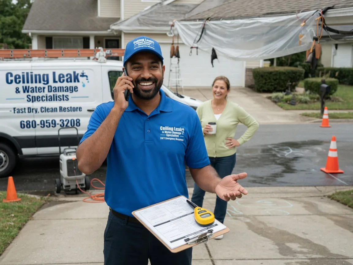 Ceiling Leak Cleanup Buena, NJ FAQs